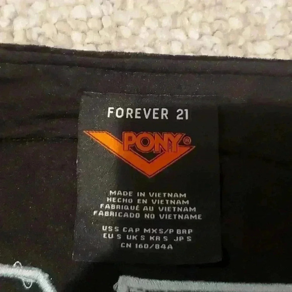 Pony velvet cropped baseball jersey - Picture 6 of 7